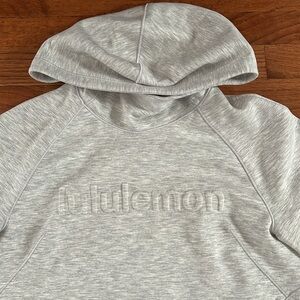 Lululemon Airwrap Hoodie *emboss wordmark